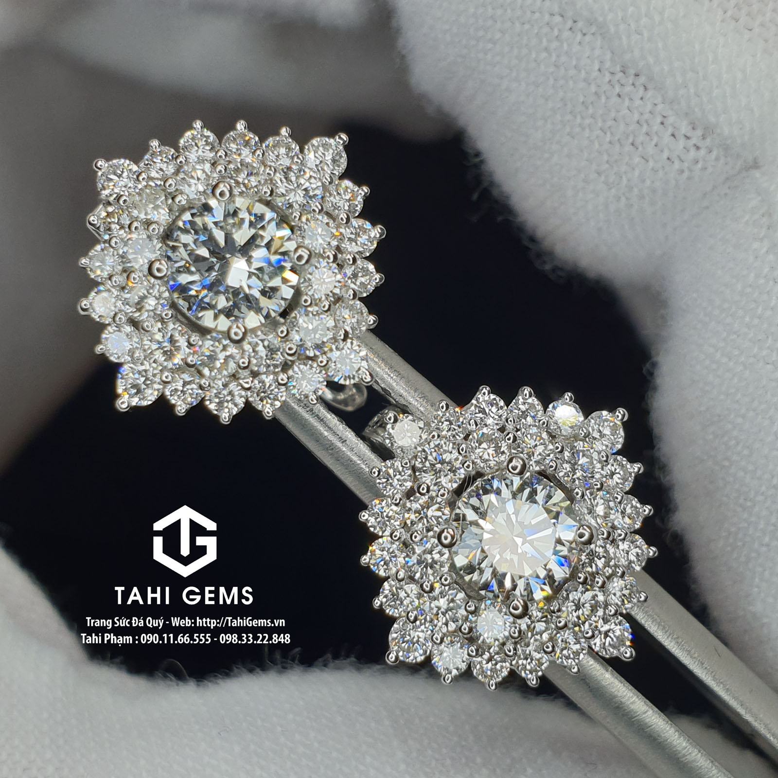 Top 5 mẫu hoa tai kim cương đắt nhất- đẹp nhất do Tahigems sản ...