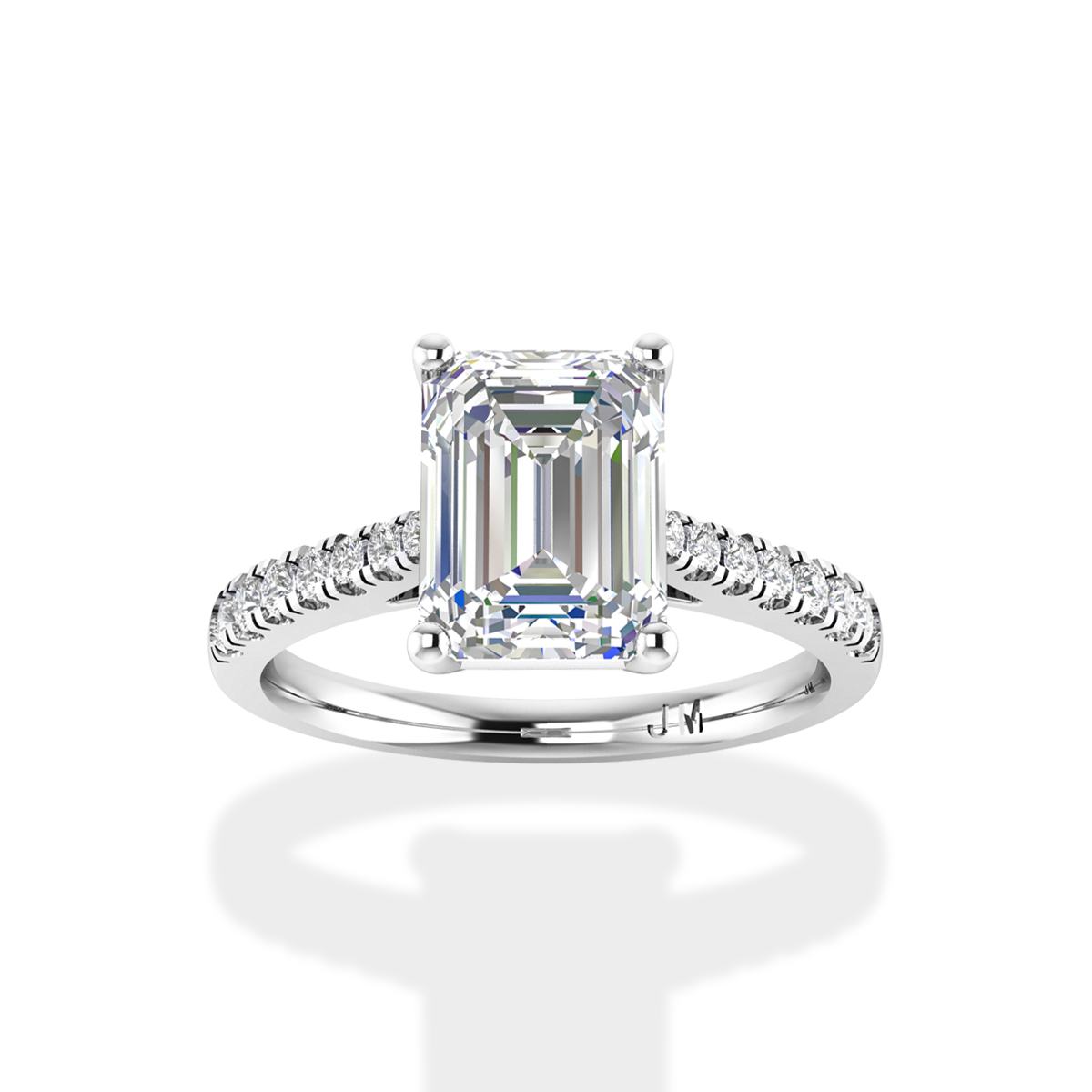5 mẫu nhẫn kim cương Emerald đẹp ấn tượng - JEMMIA DIAMONDJEMMIA DIAMOND