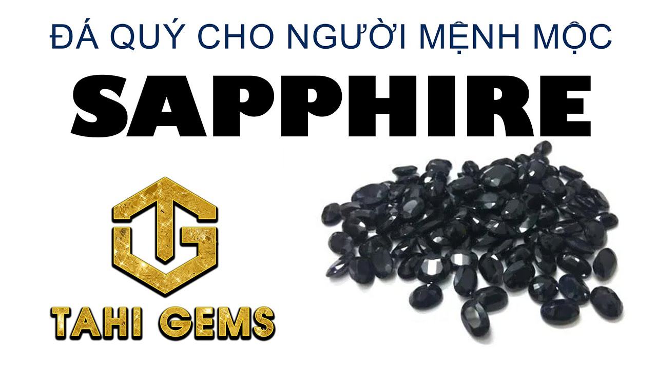 Sapphire đen vẻ đẹp sánh ngang với kim cương cho người mệnh thuỷ và mệnh mộc