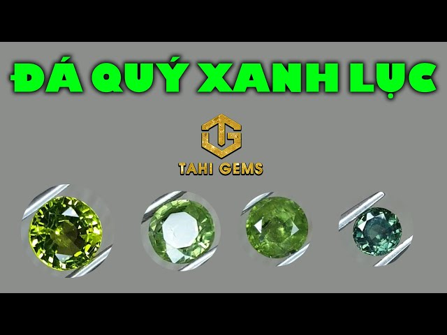 Đá Sapphire xanh lá là gì?