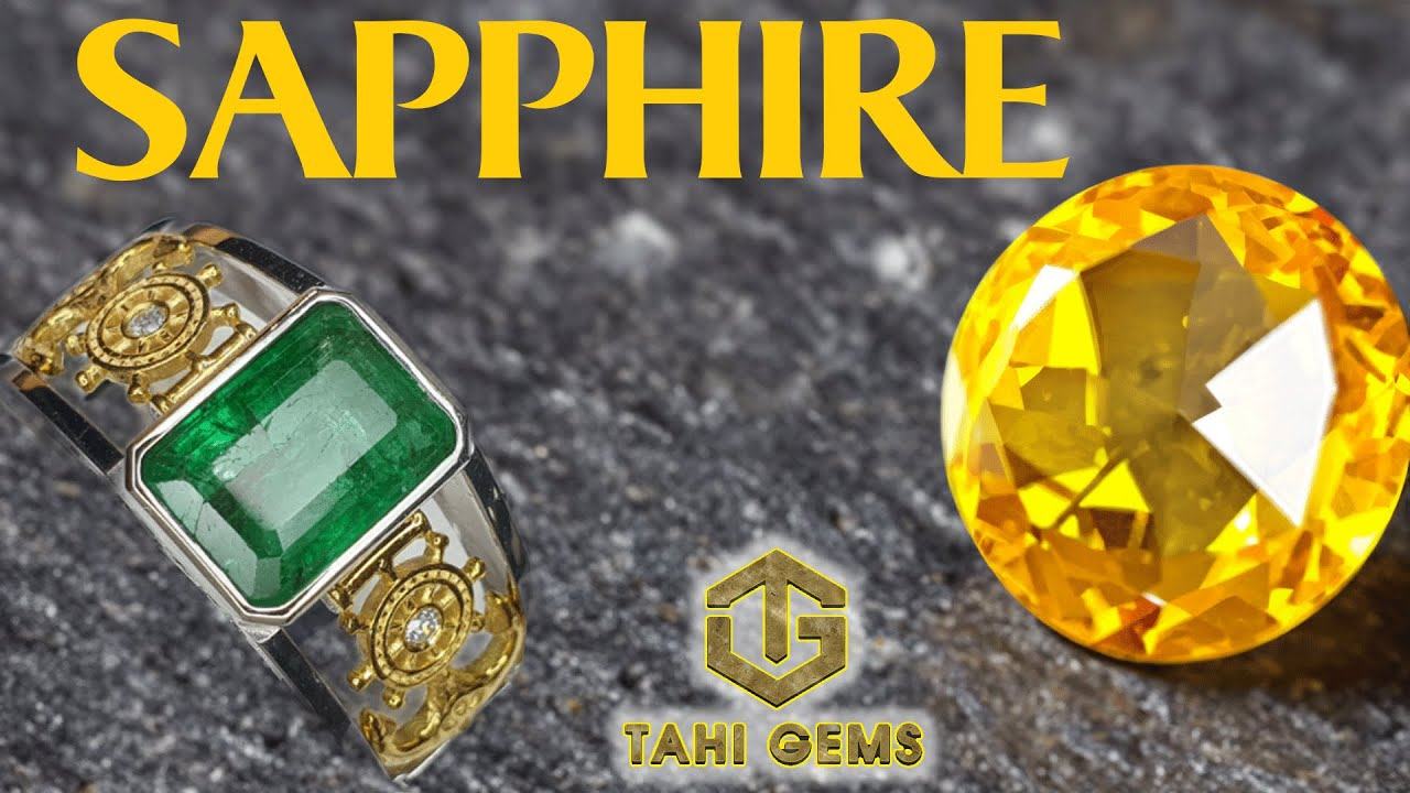 Đá quý Sapphire cho nhẫn nam cho anh Thanh cùng TahiGems